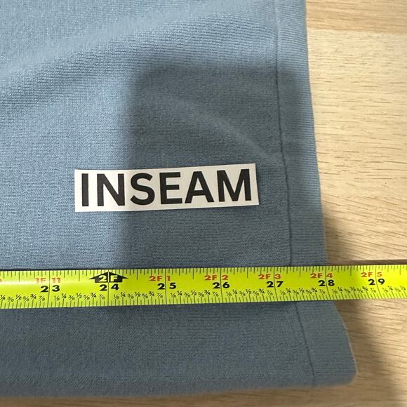 Eberjey Womens Fine Gauge Knit Sweater Loungewear Wide Leg Cozy Pants in Blue L - Picture 10 of 11